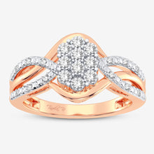 Load image into Gallery viewer, 10K 0.10CT DIAMOND RING