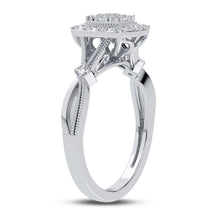 Cargar imagen en el visor de la galería, 10K 0.13CT DIAMOND RING