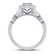 Cargar imagen en el visor de la galería, 10K 0.13CT DIAMOND RING