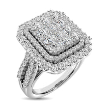 Load image into Gallery viewer, 14K White  Gold 2 Ct.Tw. Diamond Engagement Ring