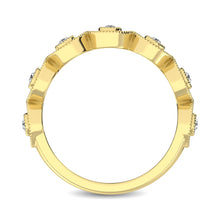 Cargar imagen en el visor de la galería, 14K Yellow Gold 1/2 Ct.Tw. Diamond Stackable Band