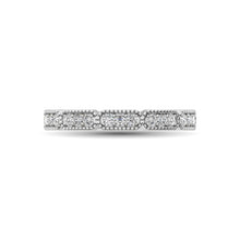 Load image into Gallery viewer, 14K White Gold 1/5 Ctw Diamond Band