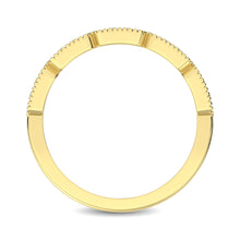 Load image into Gallery viewer, 14K Yellow Gold 1/5 Ctw Diamond Band