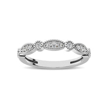 Cargar imagen en el visor de la galería, 14K White Gold 1/5 Ctw Diamond Band