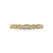 Load image into Gallery viewer, 14K Yellow Gold 1/5 Ctw Diamond Band