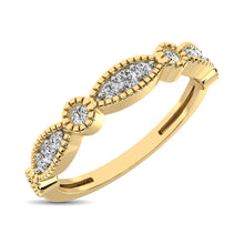 Load image into Gallery viewer, 14K Yellow Gold 1/5 Ctw Diamond Band