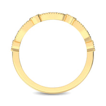 Load image into Gallery viewer, 14K Yellow Gold 1/5 Ctw Diamond Band