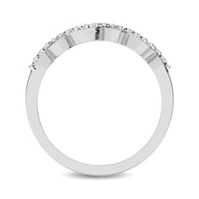 Cargar imagen en el visor de la galería, Diamond 1/6 Ctw  Twist Band in 14K White Gold