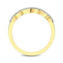 Load image into Gallery viewer, Diamond 1/6 Ctw  Twist Band in 14K Yellow Gold