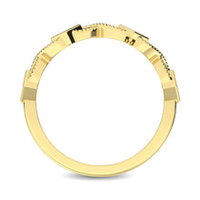 Cargar imagen en el visor de la galería, 14K Yellow Gold 1/8 Ctw Diamond Band