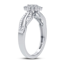 Cargar imagen en el visor de la galería, 10K 0.20CT DIAMOND RING