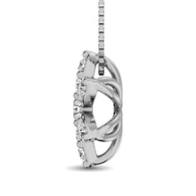 Load image into Gallery viewer, Diamond 1/4 Ct.Tw. Flower Pendant