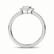 Load image into Gallery viewer, 14K White Gold 2/5 Ct.Tw. Diamond Fashion Ring