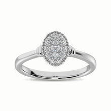 Cargar imagen en el visor de la galería, 10K White Gold 1/5 Ct.Tw. Diamond Fashion Ring