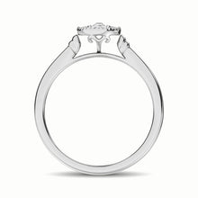 Cargar imagen en el visor de la galería, 10K White Gold 1/5 Ct.Tw. Diamond Fashion Ring