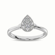 Cargar imagen en el visor de la galería, 10K White Gold 1/5 Ct.Tw. Diamond Fashion Ring