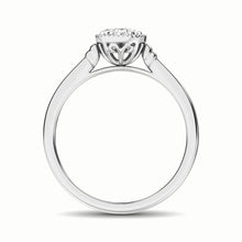 Cargar imagen en el visor de la galería, 10K White Gold 1/5 Ct.Tw. Diamond Fashion Ring