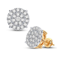 Load image into Gallery viewer, 10K 0.75CT DIAMOND EARRING