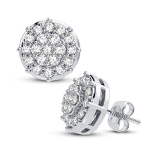 Cargar imagen en el visor de la galería, 10K 0.33CT DIAMIND EARRING