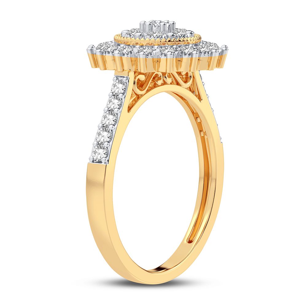 10K 0.20CT DIAMOND RING