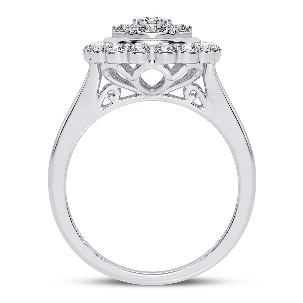 10K 1.00CT DIAMOND RING