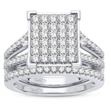 10K 1.00CT DIAMOND BRIDAL RING