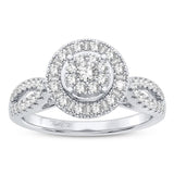 10K 0.50CT DIAMOND RING