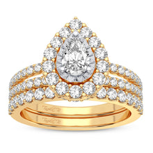 Load image into Gallery viewer, 14K 1.50CT DIAMOND BRIDAL RING