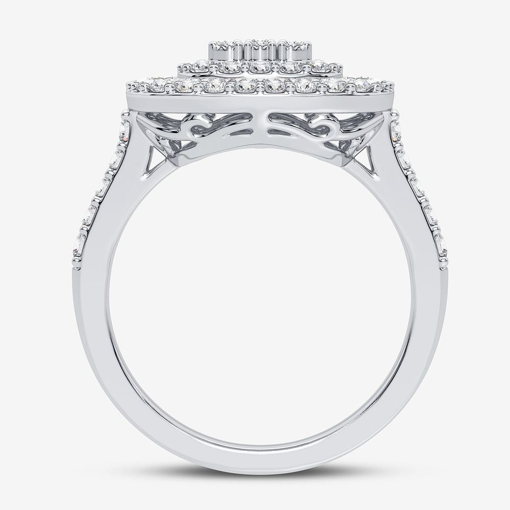 10K 1.00CT DIAMOND RING