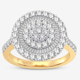 10K 1.00CT DIAMOND RING