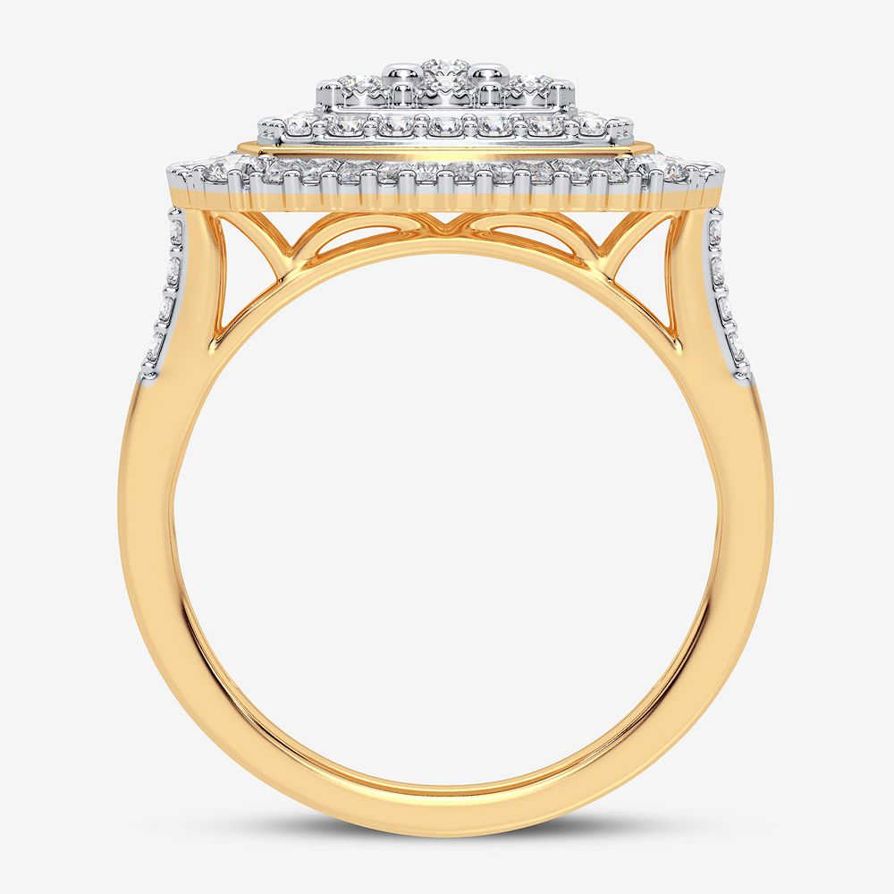 10K 1.00CT DIAMOND RING