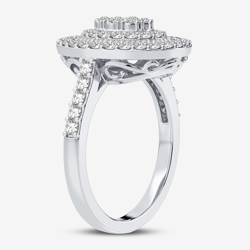 10K 1.00CT DIAMOND RING