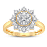 10K 0.20CT DIAMOND RING