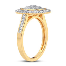 Load image into Gallery viewer, 10K 0.20CT DIAMOND RING