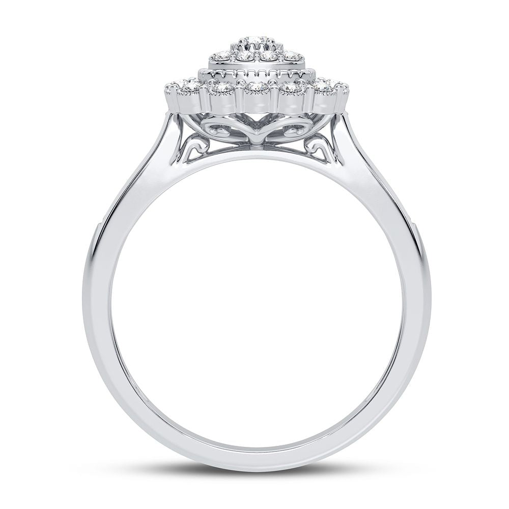 10K 0.20CT DIAMOND RING