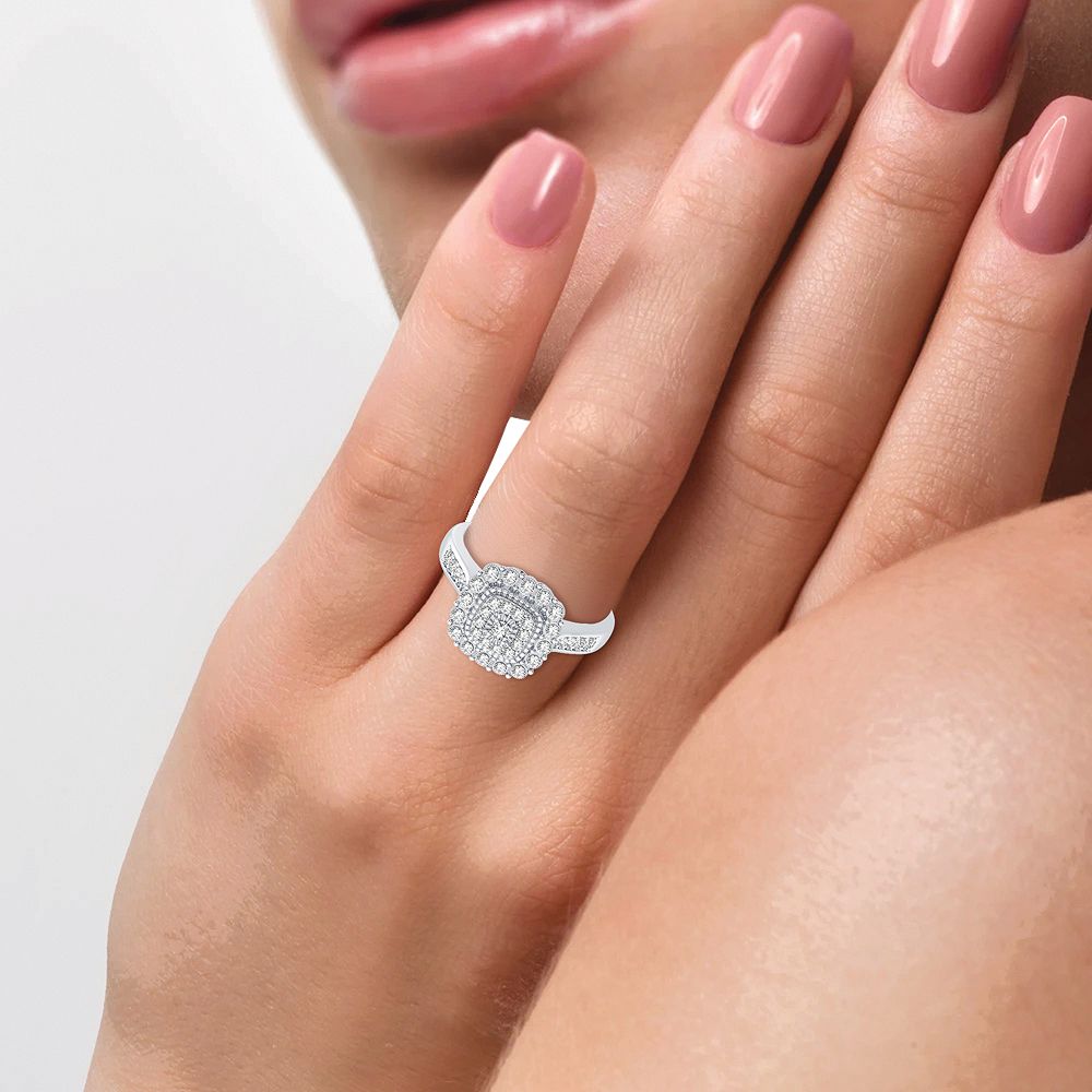 10K 0.20CT DIAMOND RING