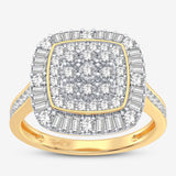 10K 0.50CT DIAMOND RING