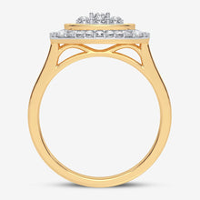 Cargar imagen en el visor de la galería, 10K 0.50CT DIAMOND RING