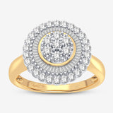 10K 0.50CT DIAMOND RING