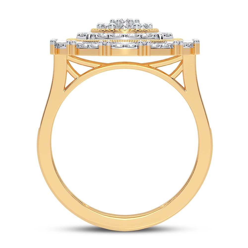 10K 0.50CT DIAMOND RING