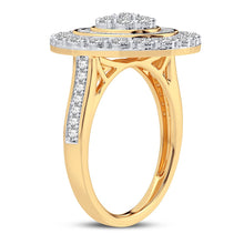 Cargar imagen en el visor de la galería, 10K 0.50CT DIAMOND RING