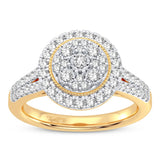 10K 0.50CT DIAMOND RING