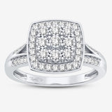 10K 0.25CT DIAMOND RING