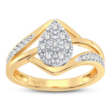 Load image into Gallery viewer, 10K 0.10CT DIAMOND RING