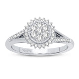 10K 0.25CT DIAMOND RING