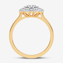 Load image into Gallery viewer, 10K 0.11CT DIAMOND RING