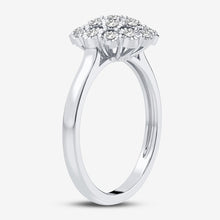 Cargar imagen en el visor de la galería, 10K 0.11CT DIAMOND RING