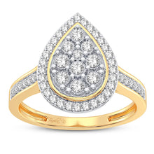 Load image into Gallery viewer, 10K 0.10CT DIAMOND RING