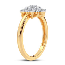 Load image into Gallery viewer, 10K 0.16CT DIAMOND RING