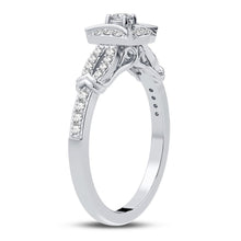 Cargar imagen en el visor de la galería, 10K 0.25CT DIAMOND RING